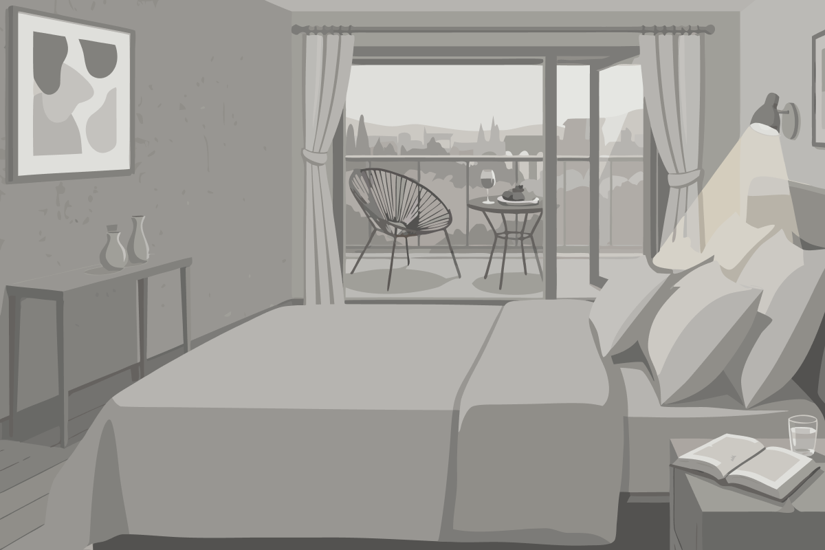 King Suite with Whirlpool and Ocean Front